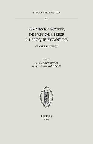 Femmes en Égypte, de l'époque perse à l'époque byzantine